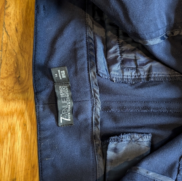 New York & Co 7th Avenue Trousers sz 14 - Picture 4 of 5
